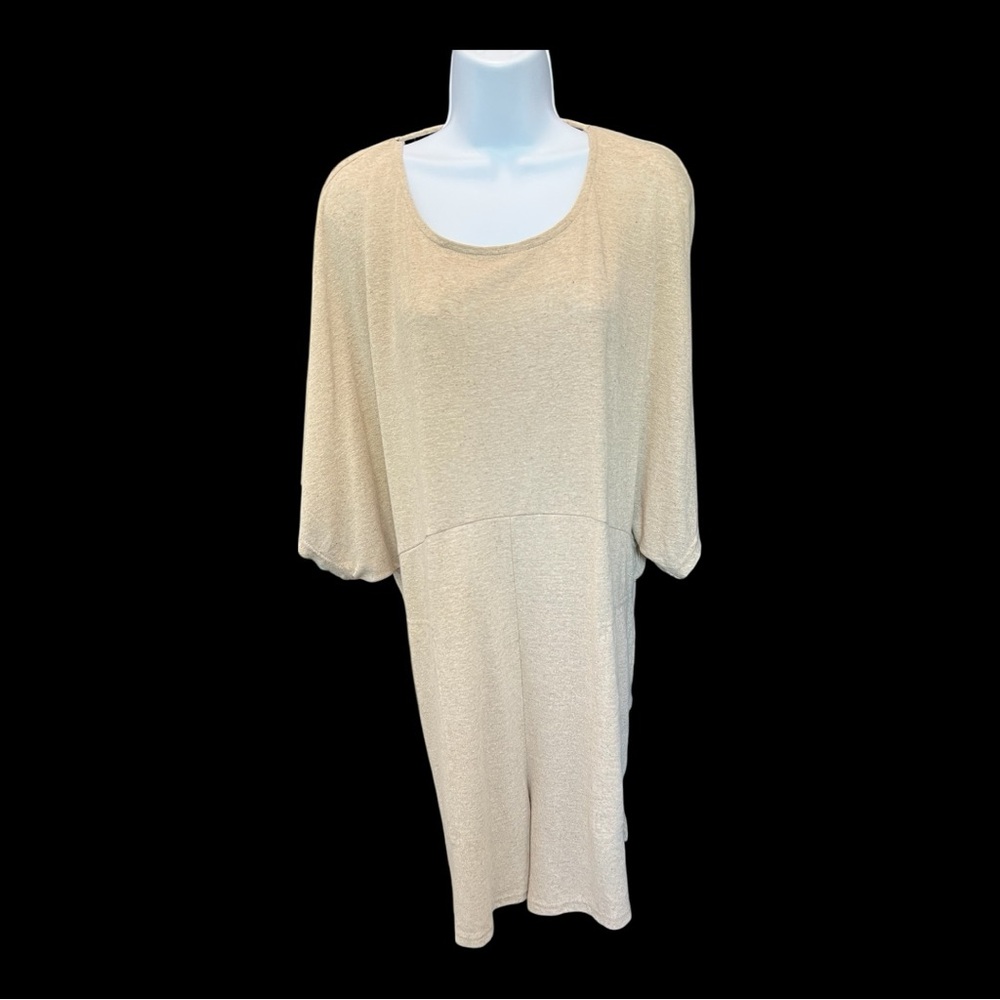 🆕 🤎 NWOT FREE PEOPLE Beach Tan Oversized Romper | Size M